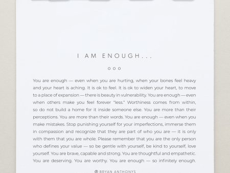 I Am Enough Bracelet Supply