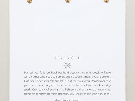 Strength Beaded Icon Bracelet Online Sale