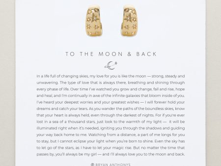 To the Moon and Back Hoop Earrings Sale