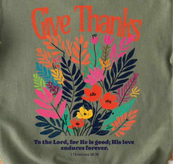 “Give Thanks” Tee Sale