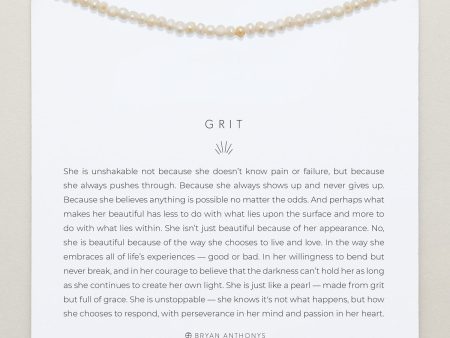 Grit Seed Pearl Necklace Hot on Sale