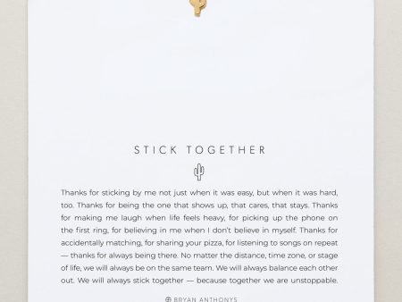 Stick Together Icon Necklace Supply