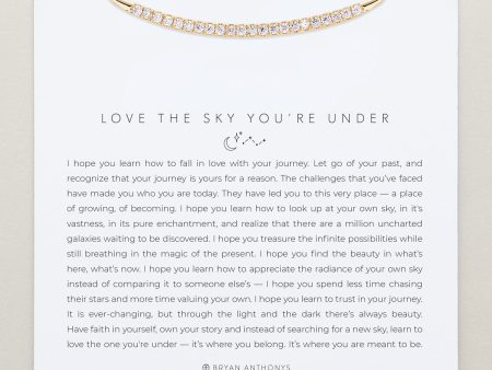 Love The Sky You re Under Pave Necklace Online now