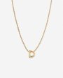 Just For You Initial Necklace — D For Discount