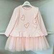 Bimbalo - Pearl Detail Heart Dress - Baby Pink For Cheap