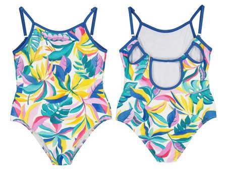 MAYORAL - Printed Swimsuit - Cobalt Online