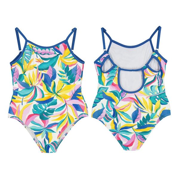 MAYORAL - Printed Swimsuit - Cobalt Online