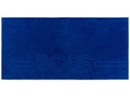 HUGO BOSS - Towel - Blue Online Sale