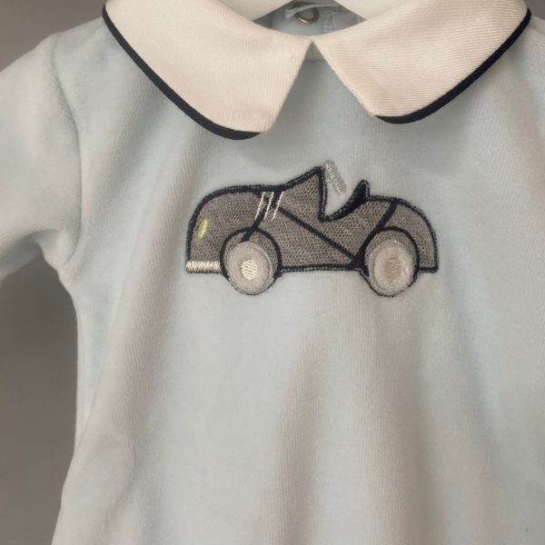 Coccode - Car Babygrow - Baby Blue Online Sale