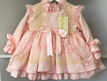 LA AMAPOLA - Caperucita Puffball Dress - Baby Pink Online Hot Sale