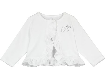 LITTLE A - Claire Cardigan - White Sale