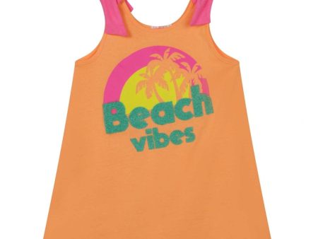 BILLIEBLUSH - Beach Vibes Dress - Peach Sale