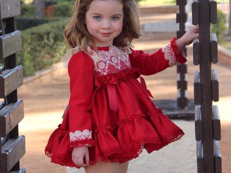 LA AMAPOLA - Caperucita Baby Dress - Red Fashion