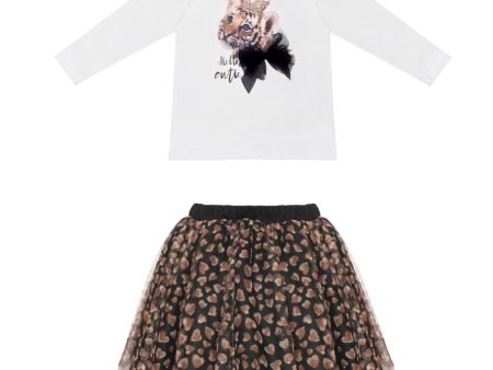 BALLOON TIGER TUTU SKIRT SET Online Sale