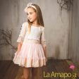 LA AMAPOLA - Princess Dress - Pink Hot on Sale