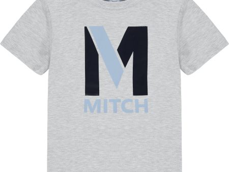 MITCH - Montreal Large Logo T - Grey Marl Online