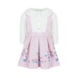 LAPIN HOUSE - Floral Pinafore  - Pink Online Hot Sale