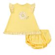 LITTLE A - Amy Jersey Daisy Dress  - Sweet Lemon Online Sale