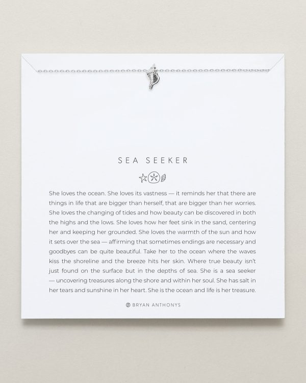 Sea Seeker Icon Necklace Cheap