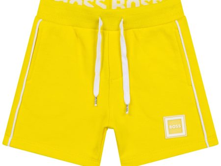 HUGO BOSS - Athletic Short - Yellow Supply