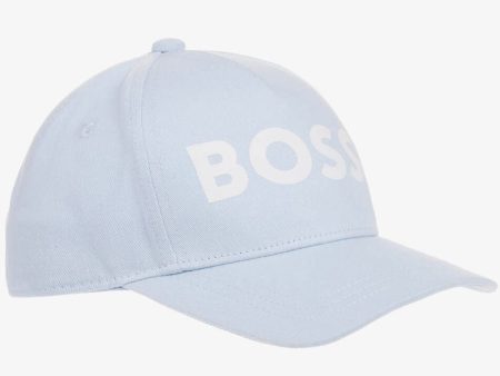 HUGO BOSS - Logo Cap -  Blue on Sale