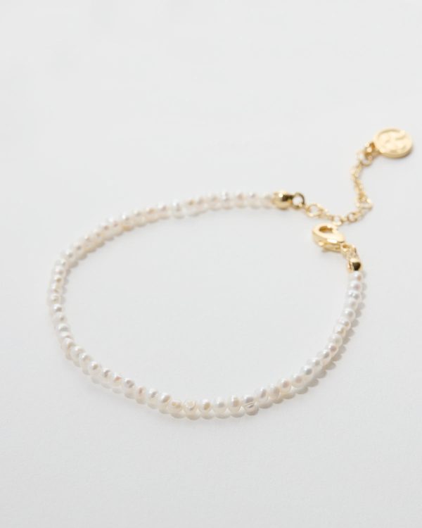 Grit Seed Pearl Anklet Online Hot Sale