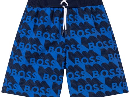 HUGO BOSS - Swim Short  - Blue For Sale