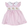 MAGNOLIA BABY - Springtime Bunny Smocked  Dress Set - Pink Online