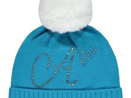 A DEE - Mr Unicorn Dixie Pom Pom Hat - Teal Cheap