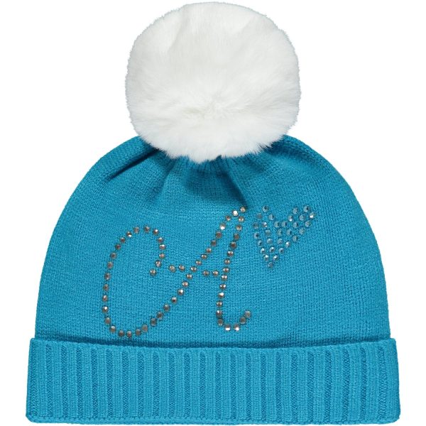 A DEE - Mr Unicorn Dixie Pom Pom Hat - Teal Cheap