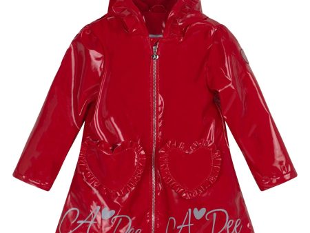 A DEE - Back To School Blair Raincoat - Red Fashion