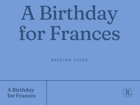 A Birthday for Frances - Reading Guide (Download) Fashion