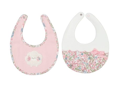 MAYORAL - Floral Bibs Two Pack - Floral Discount