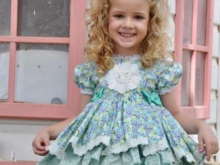 LA AMAPOLA - Beatriz Baby Dress - Mint Supply