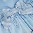 LAPIN HOUSE - Beach Hut Bow Dress - Blue Online