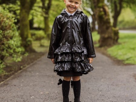 A DEE - Back To School Trinity Raincoat - Black Online