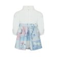 LAPIN HOUSE - Hello Floral Pinafore Dress - Blue Supply