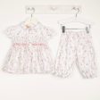 CARAMELO KIDS - Smocked Baby Set - White Online now