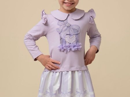 CARAMELO KIDS -  Present Dress- Lilac For Discount