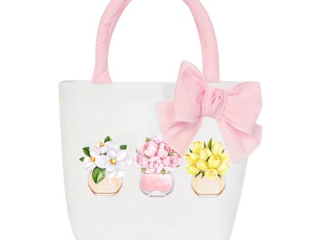 BALLOON CHIC - Flower Vase Bag - White Discount