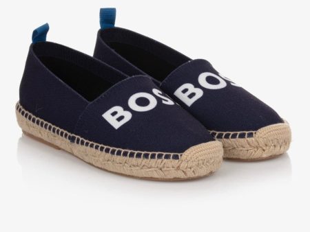 HUGO BOSS - Boss Espadrilles - Navy For Cheap