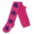 A DEE - Star Love Tamara Hearts & Stars Print Tights - Hot Pink Cheap