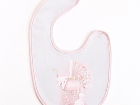 FIRST BABY - Pram Bib  - Pink Online Sale