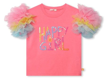 BILLIEBLUSH - Happy Girl Top - Pink Online Sale