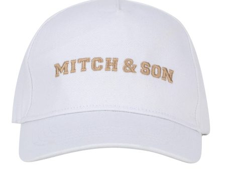 MITCH & SON - Tarak Sandy Shores Cap - White Online Sale