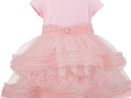 Daga - Ceremony & Elegant Heart Dress - Pink For Sale