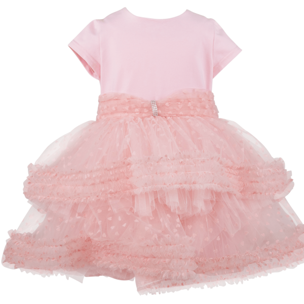 Daga - Ceremony & Elegant Heart Dress - Pink For Sale