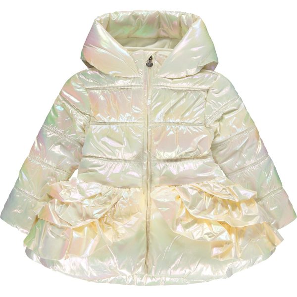 A DEE - Peony Dreams Amy Shimmer Jacket - White Hot on Sale