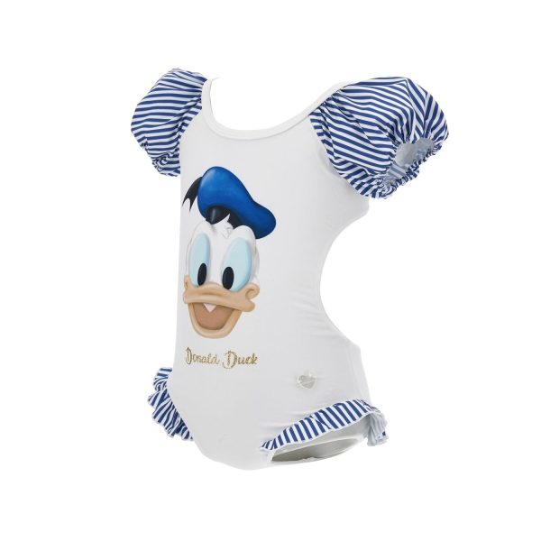 MONNALISA - Donald Duck Swimsuit - White Hot on Sale