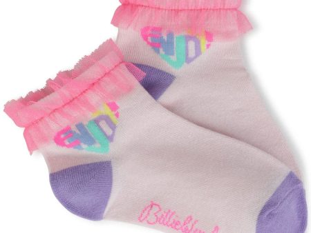 BILLIEBLUSH -  Ankle Socks - Pink Hot on Sale